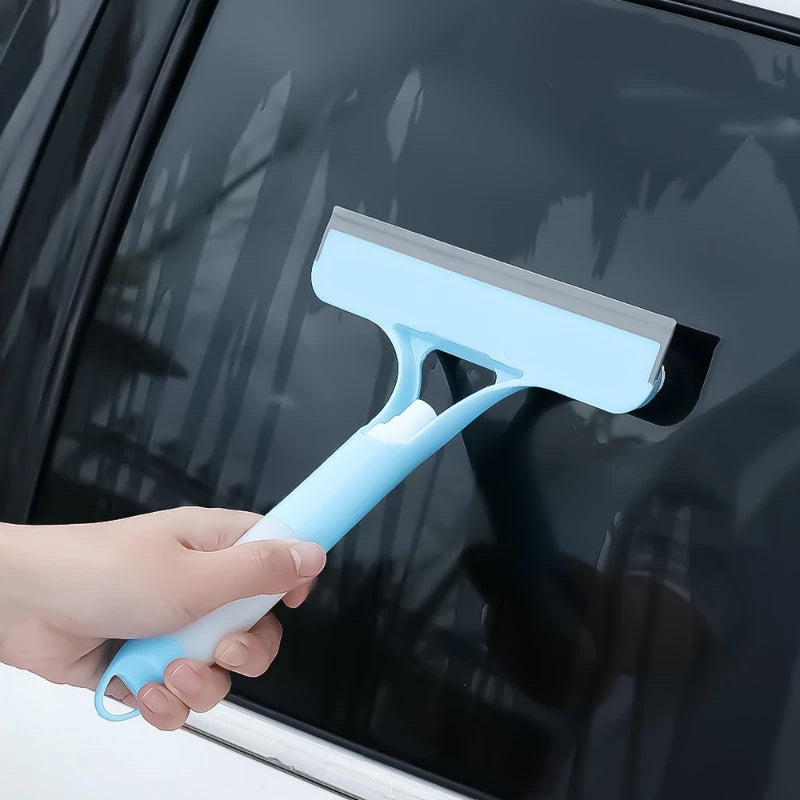 (30% DE DESCUENTO) Varilla de limpieza de vidrio con botella rociadora integrada