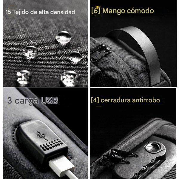 (30% DE DESCUENTO) Bolso bandolera antirrobo de moda con contraseña