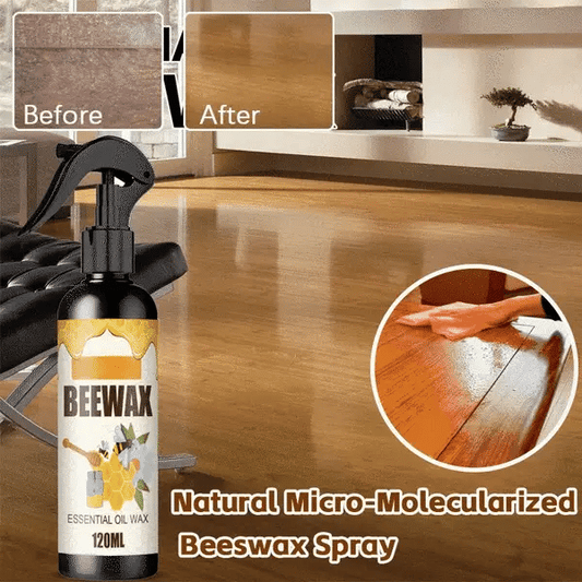 (30% de descuento) Spray de cera de abejas natural para madera