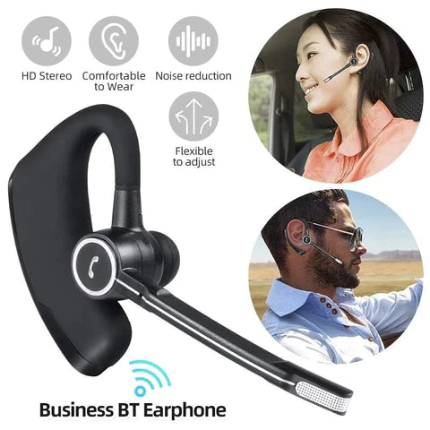 (30% OFF) V8s auricular Bluetooth de una sola oreja