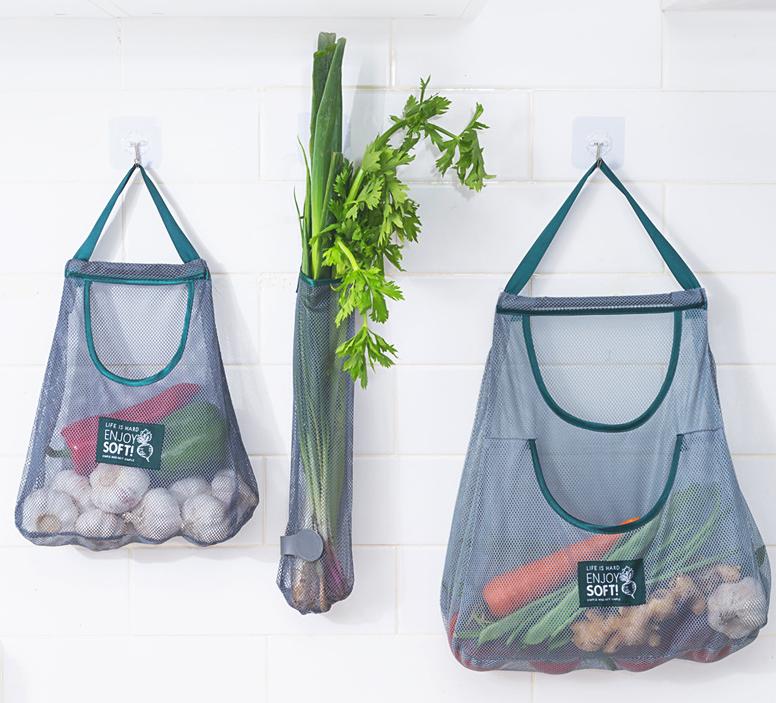 (30% de descuento) Bolsas de malla para guardar alimentos y suministros.