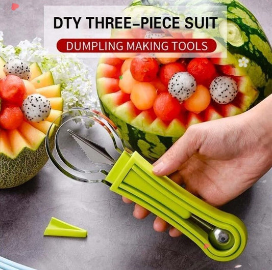 (30% DE DESCUENTO) 🍉Cuchillo para frutas 4 en 1