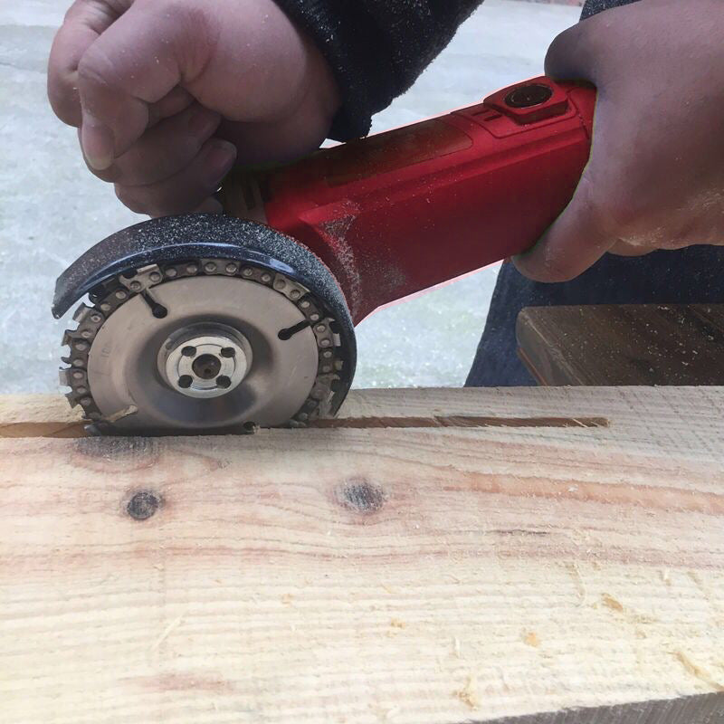 (30% DE DESCUENTO) Disco de tallado de madera con hoja de motosierra