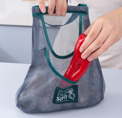 (30% de descuento) Bolsas de malla para guardar alimentos y suministros.