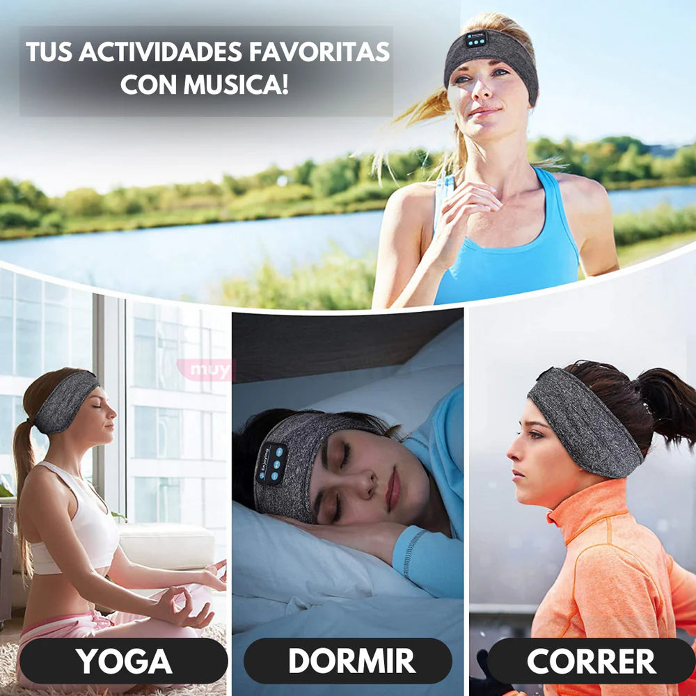 (30% de descuento) Cubre Ojos con Auriculares Bluetooth