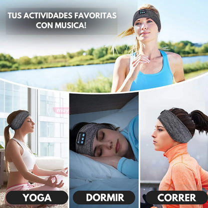 (30% de descuento) Cubre Ojos con Auriculares Bluetooth