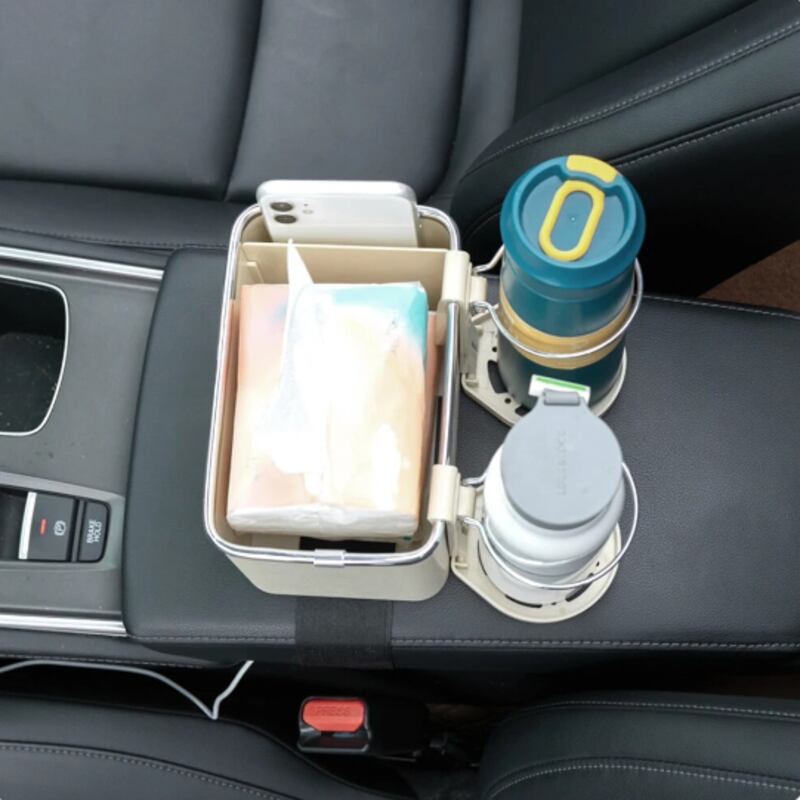 (30% de descuento) Caja de almacenamiento para reposabrazos de coche