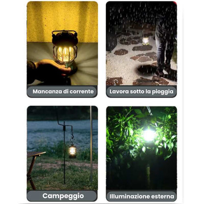 (30% de descuento) Iluminación de 3 modos, impermeable, recargable