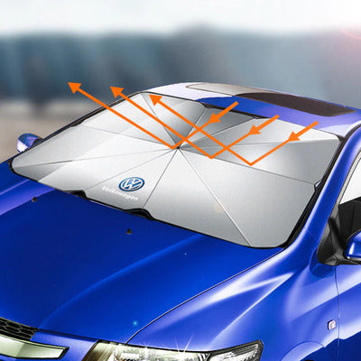 (30% DISCOUNT ) Foldable Car Sunshade, Heat Insulation, Sun Protection, Car Interior Protection