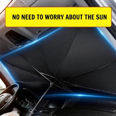 (30% DISCOUNT ) Foldable Car Sunshade, Heat Insulation, Sun Protection, Car Interior Protection