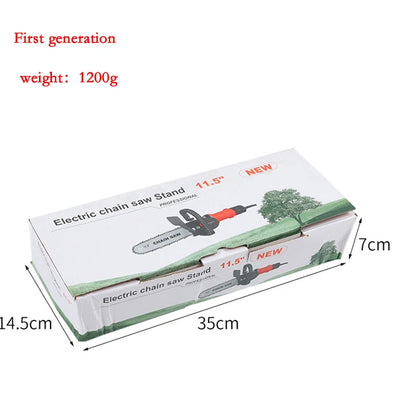 (30% de descuento) Kit de conversión de amoladora angular eléctrica a motosierra