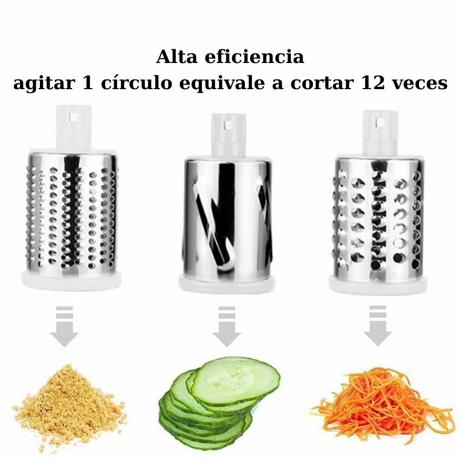 (30% DE DESCUENTO) Cortador De Verduras Multifunción 3en1