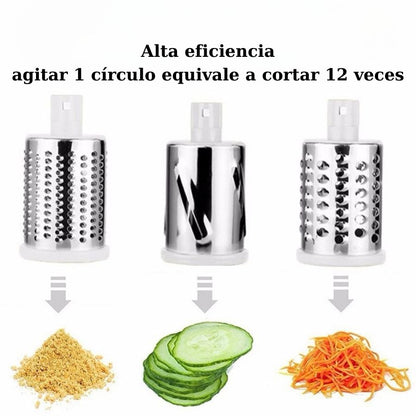 (30% DE DESCUENTO) Cortador De Verduras Multifunción 3en1