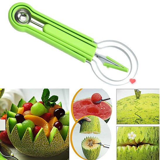 (30% DE DESCUENTO) 🍉Cuchillo para frutas 4 en 1