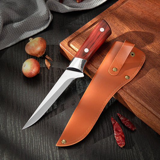 (30% DESCUENTO %) Cuchillo especial para deshuesar hecho de acero inoxidable afilado de alta calidad