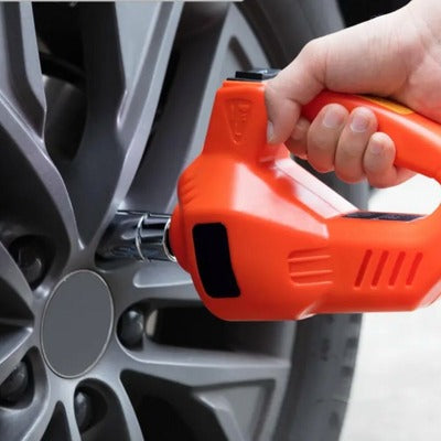 (30% Off)4-in-1 Car Jack, Tire Pump, Wrench, Escape Hammer