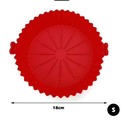 (30% DESCUENTO) Bandeja de Horneado de Silicona para Freidora sin Aceite