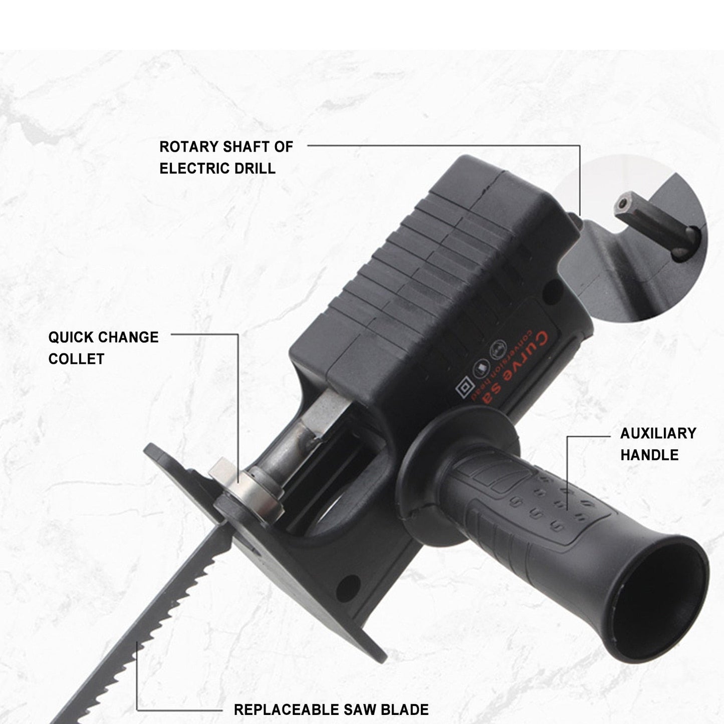 (ENVÍO GRATIS) Adaptador motosierra eléctrica